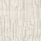 Inlay Line White Wallpaper
