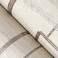 Inlay Line White Wallpaper