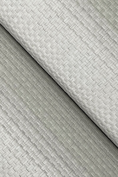 Wicker Work Grey Wallpaper