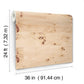 Burlwood Natural Wallpaper