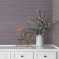 Modern Abaca Indigo Wallpaper