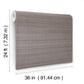 Modern Abaca Indigo Wallpaper