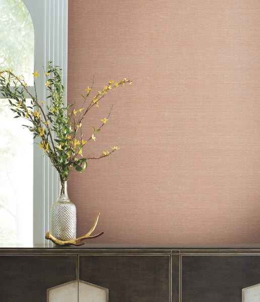 Delicate Abaca Brick Wallpaper