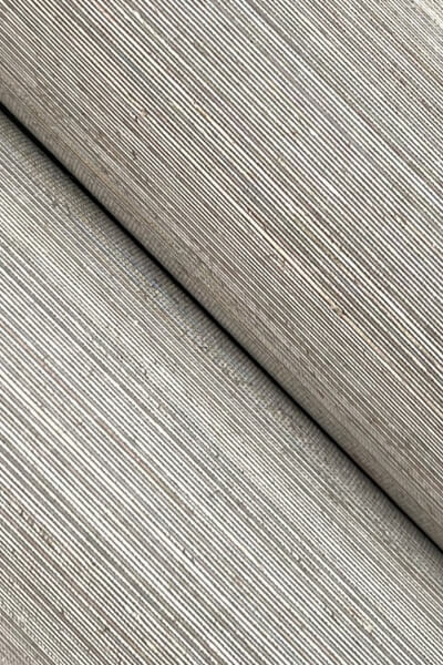 Delicate Abaca Slate Wallpaper
