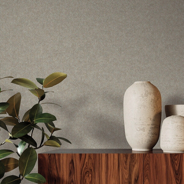 Savile Taupe Wallpaper