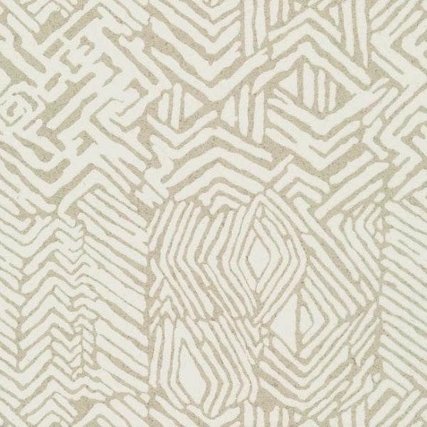 Tribal Print Tan Wallpaper