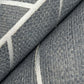 Atelier Herringbone Steel Blue Wallpaper