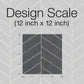 Atelier Herringbone Dark Grey Wallpaper