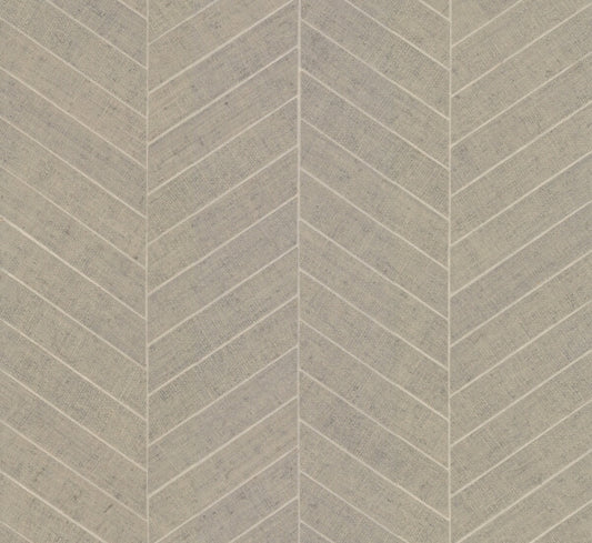 Atelier Herringbone Linen Wallpaper