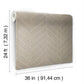 Atelier Herringbone Linen Wallpaper