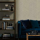 Atelier Herringbone Off White Wallpaper