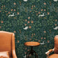 Aspen Dark Green Wallpaper