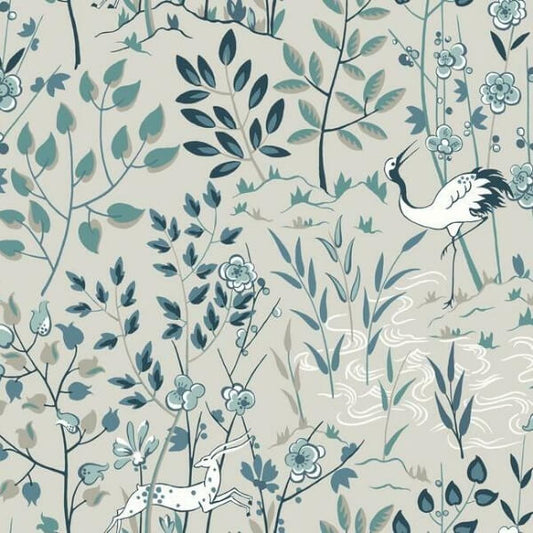 Aspen Grey Wallpaper