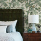 Jungle Cat Beige Wallpaper