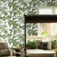 Jungle Cat White Wallpaper
