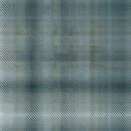 Sterling Plaid Blue Wallpaper