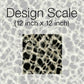 Leopard Rosettes Black Wallpaper