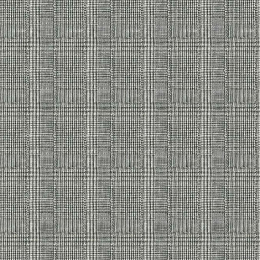 Shirting Plaid Black Wallpaper
