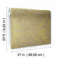 Charleston Damask Yellow Wallpaper