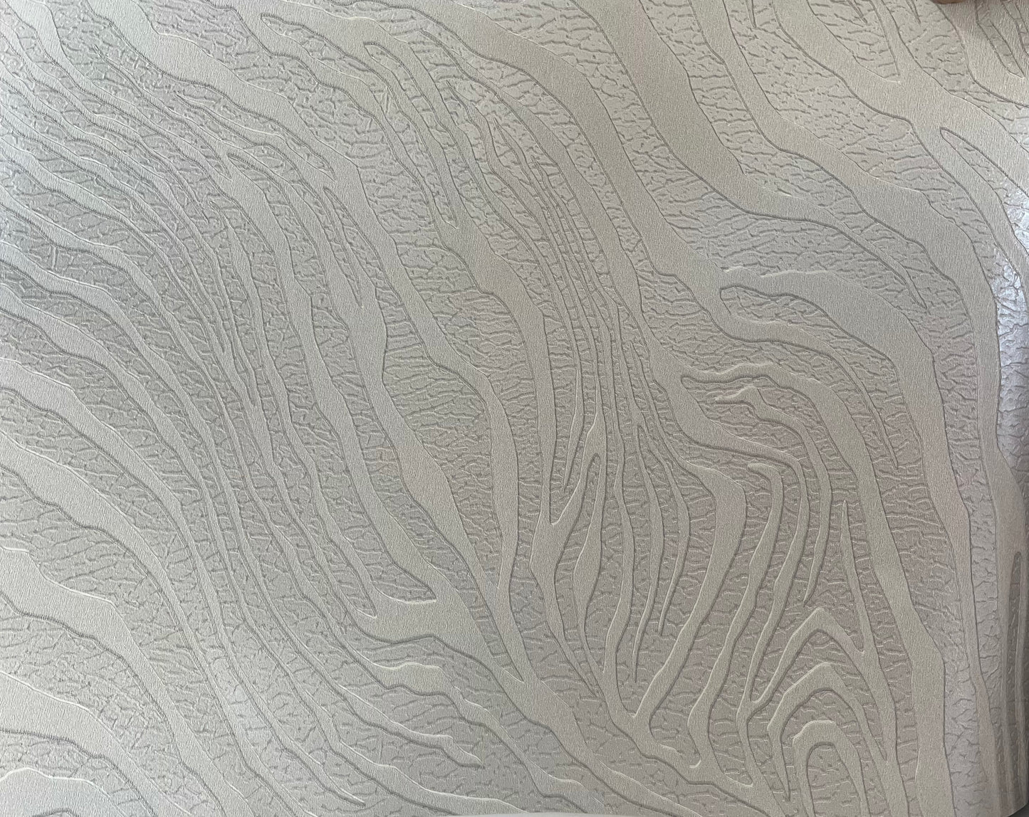 Silver Zebra print