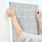 Metal Leaf Squares Silver Wallpaper