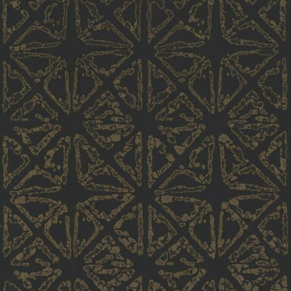 Empire Diamond Black & Gold Wallpaper