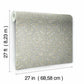 Empire Diamond Silver & Taupe Wallpaper