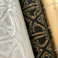 Empire Diamond Silver & Taupe Wallpaper