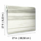 Horizontal Dry Brush White & Grey Wallpaper