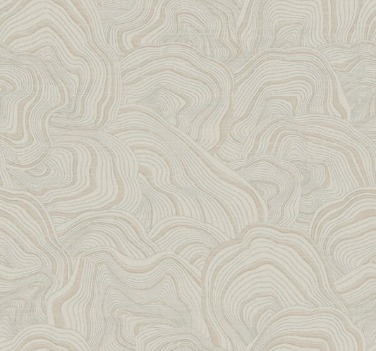 Geodes Taupe Wallpaper