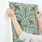 Jungle Leopard Taupe Wallpaper