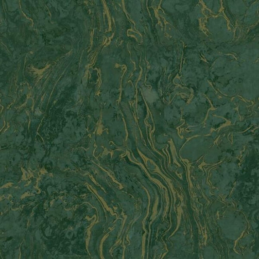 Polished Marble Green Wallpaper
