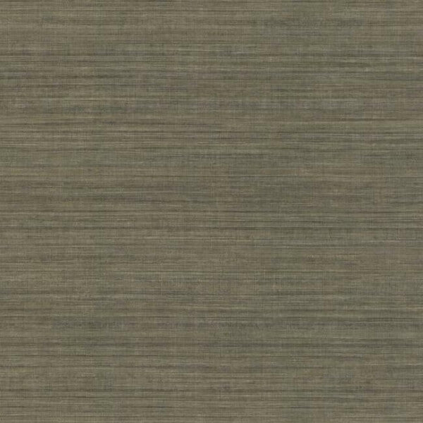 Silk Elegance Brown & Black Wallpaper