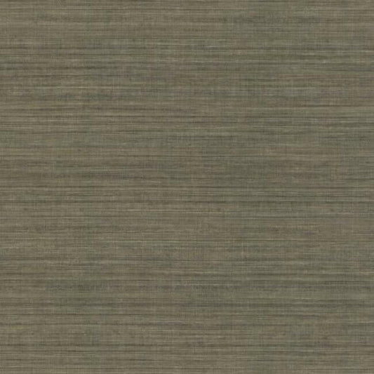 Silk Elegance Brown & Black Wallpaper