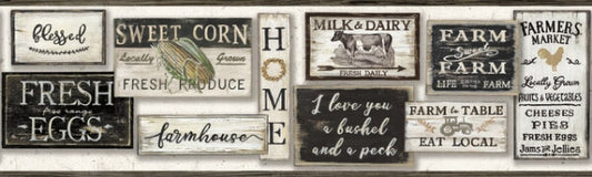Farm to Table Black Border