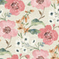 Evelyn Pink Floral Wallpaper