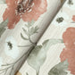 Evelyn Apricot Floral Wallpaper