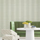 Colbert Stripe Seafoam Textured Wallpaper