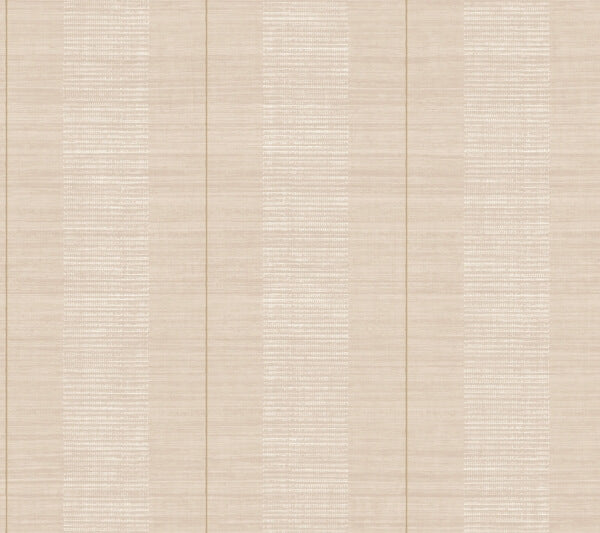 Colbert Stripe Blush Textured Wallpaper