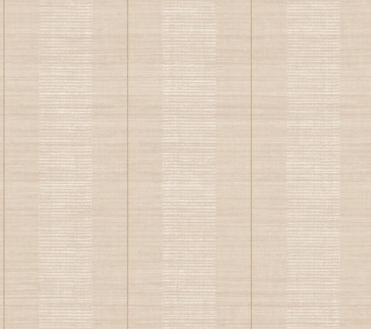 Colbert Stripe Blush Textured Wallpaper