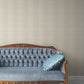 Colbert Stripe Taupe Textured Wallpaper