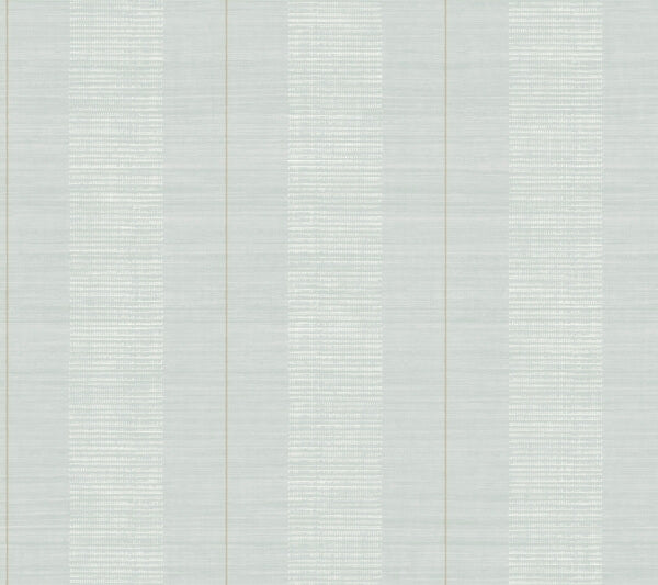 Colbert Stripe Light Blue Textured Wallpaper
