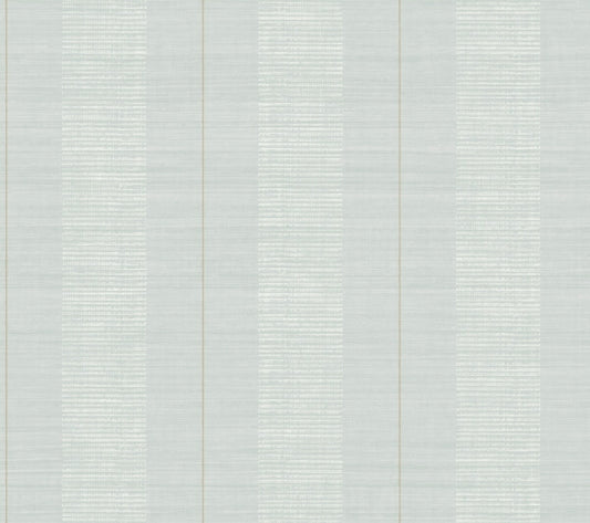 Colbert Stripe Light Blue Textured Wallpaper