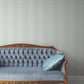 Colbert Stripe Light Blue Textured Wallpaper