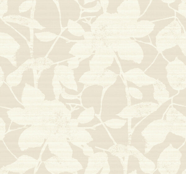 Solange Neutral Botanical Wallpaper