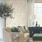 Solange Neutral Botanical Wallpaper