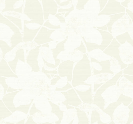 Solange Dove Botanical Wallpaper