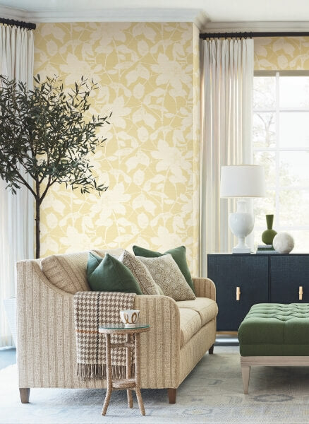 Solange Butter Botanical Wallpaper
