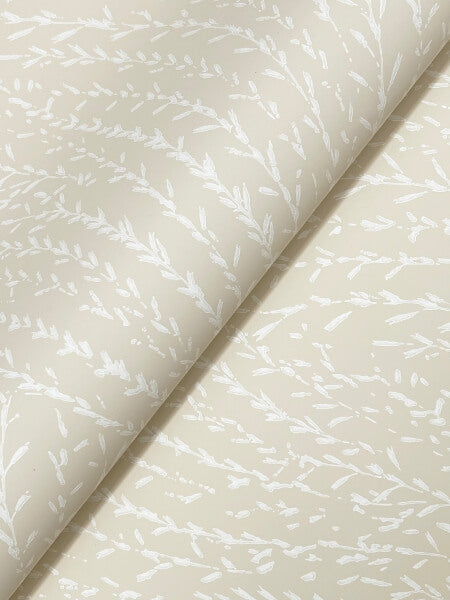 Willow Song Wheat Botanical Wallpaper