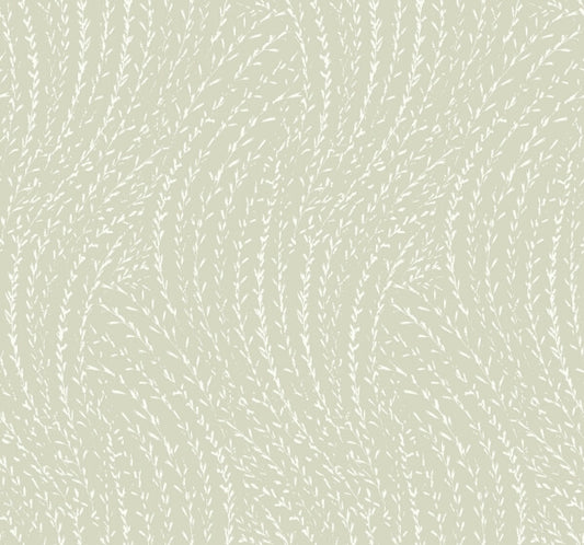 Willow Song Sage Botanical Wallpaper